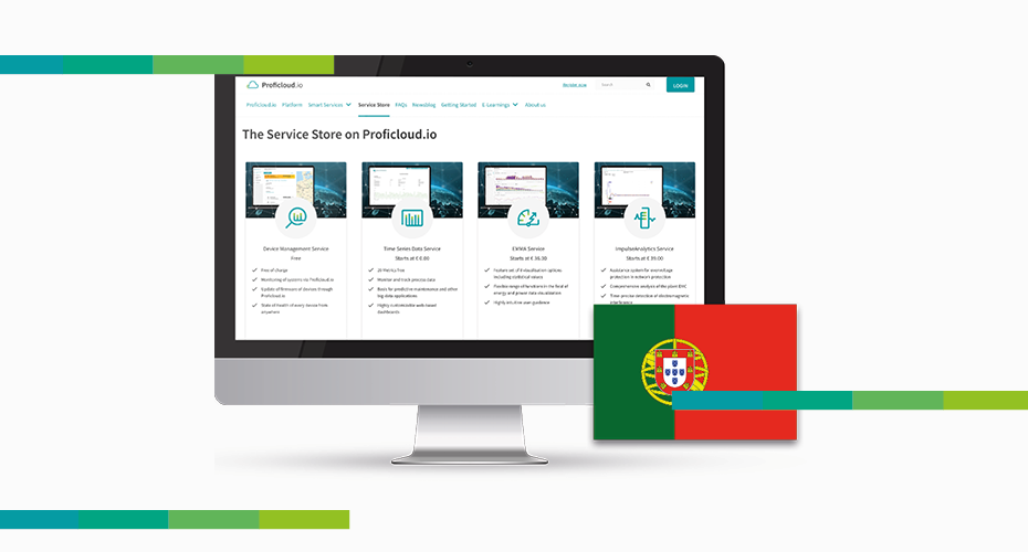 Portugal ist jetzt im Service Store auf Proficloud.io verfügbar