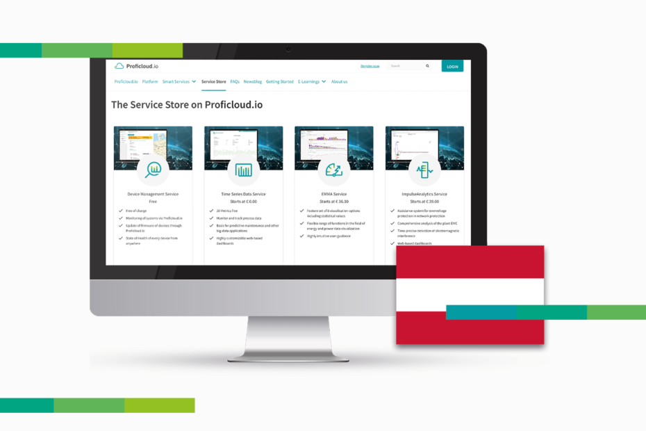 Austria is now available in the Service Store on Proficloud.io